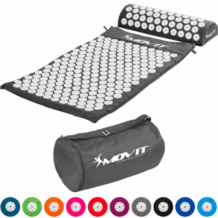 Akupressurmatte mit Kissen 75x44 cm - Gorilla Sports Schweiz