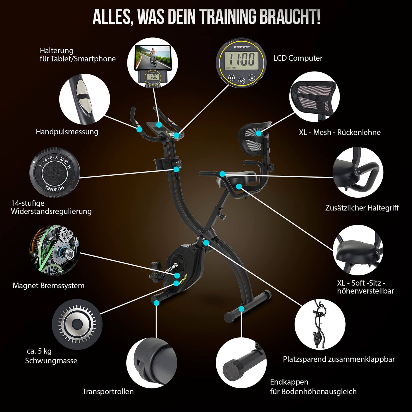 S-Bike Velo Fit Klappheimtrainer