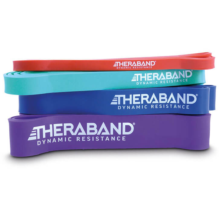 Theraband Hochwiderstandsbänder 4er-Set - Gorilla Sports Schweiz