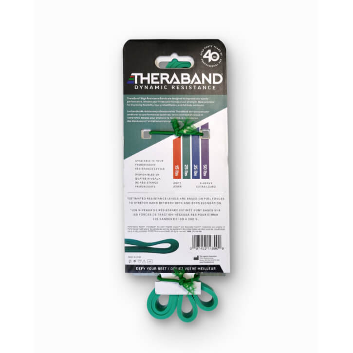 Theraband Hochwiderstandsband orange (leicht) - Gorilla Sports Schweiz
