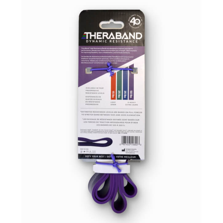 Theraband Hochwiderstandsband orange (leicht) - Gorilla Sports Schweiz