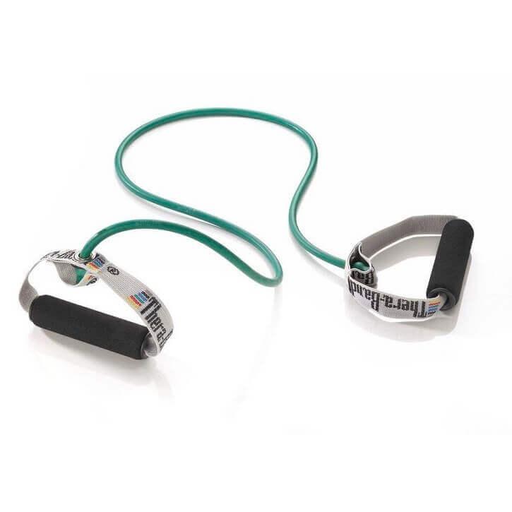 Thera Band Bodytrainer Tubing - 1.4m mit Schaum-Griffen - Gorilla Sports Schweiz