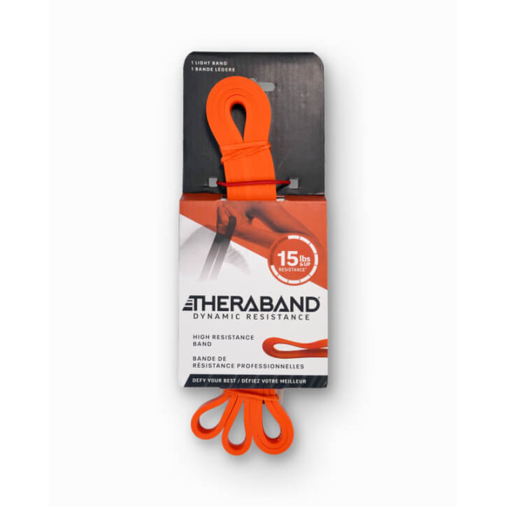 Theraband Hochwiderstandsband orange (leicht) - Gorilla Sports Schweiz