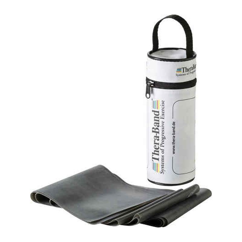 Thera Band in Reissverschlusstasche 2.5m - Gorilla Sports Schweiz
