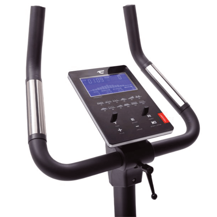 Hometrainer Ergometer ET 6 Schwarz - Gorilla Sports Schweiz