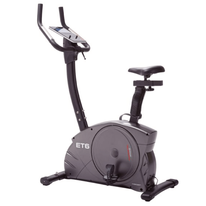 Hometrainer Ergometer ET 6 Schwarz - Gorilla Sports Schweiz