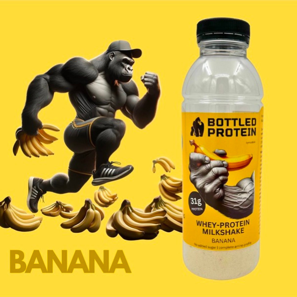 Bottled Whey-Protein Milkshake - Gorilla Sports Schweiz