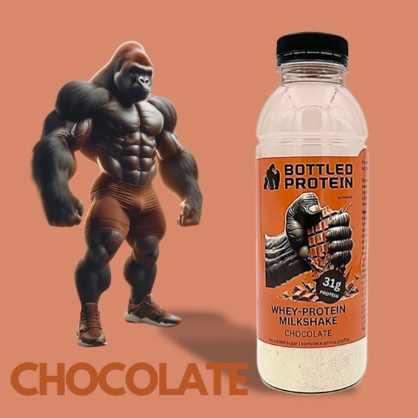 Bottled Whey-Protein Milkshake - Gorilla Sports Schweiz