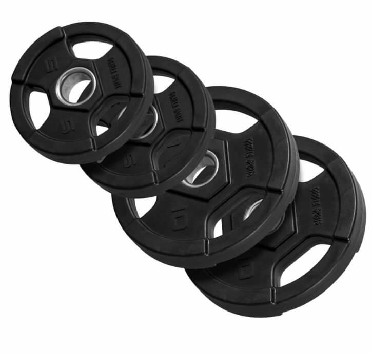 Hantelscheibe Profi 50/51mm Olympia Kunststoff Gripper 1.25-25 KG - Gorilla Sports Schweiz
