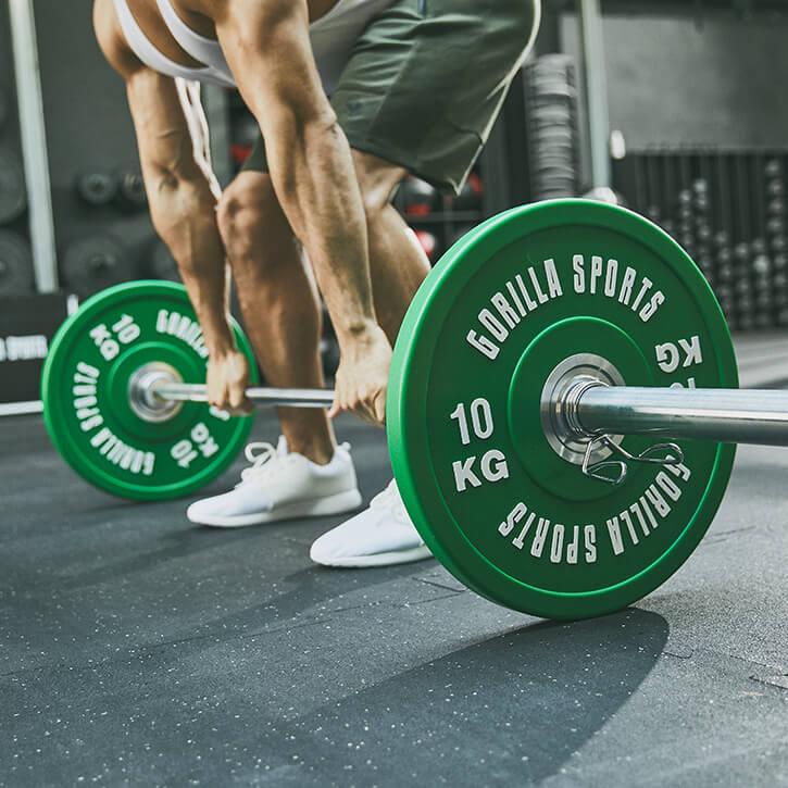 Bumper Plates Profi 50/51 mm 5-25 KG - Gorilla Sports Schweiz