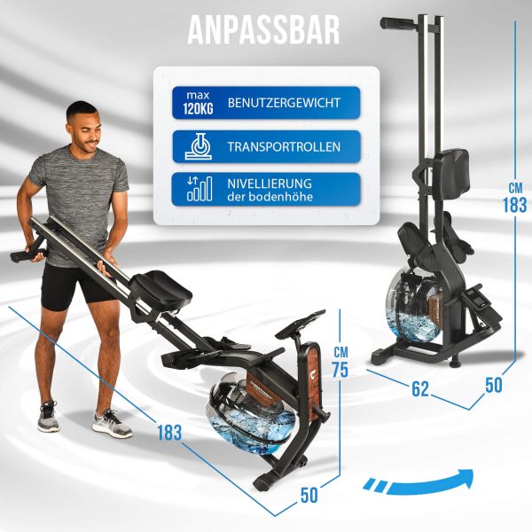Water Rower Garda - Gorilla Sports Schweiz