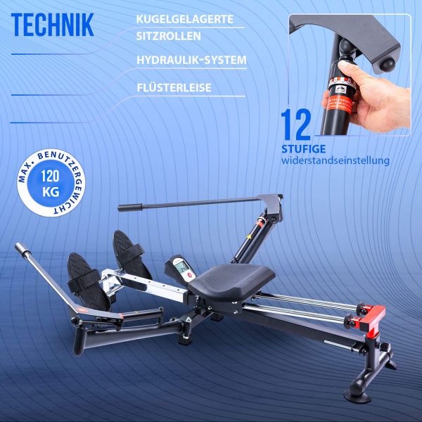 Rowing machine Accord - Gorilla Sports Schweiz