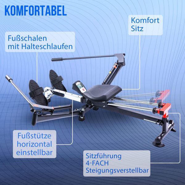 Rowing machine Accord - Gorilla Sports Schweiz