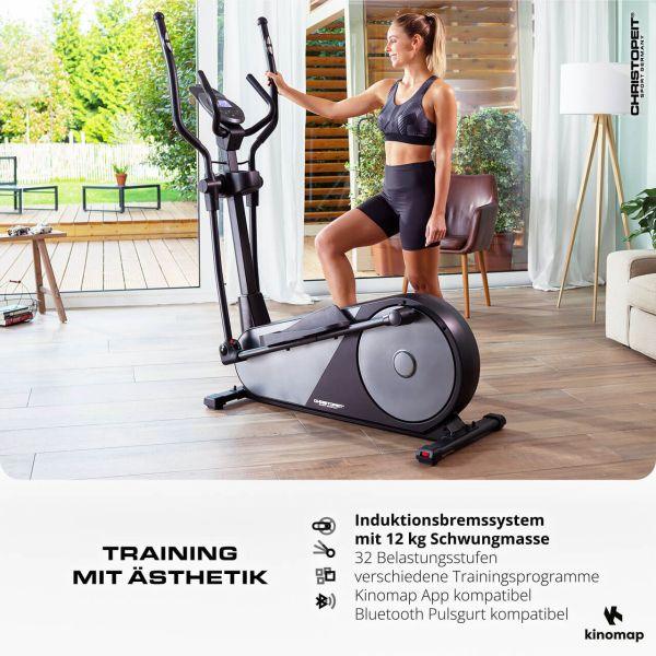 Crosstrainer Ergometer EL 8000 - Gorilla Sports Schweiz