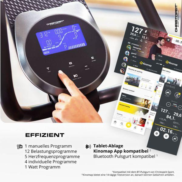 Crosstrainer Ergometer EL 8000 - Gorilla Sports Schweiz