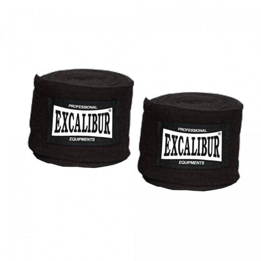 EXCALIBUR Boxbandage CLUB PRO - schwarz - Gorilla Sports Schweiz