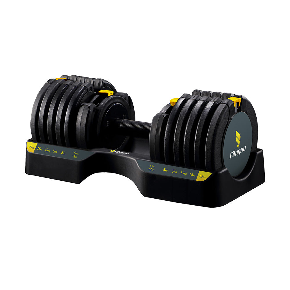 Fitagon Verstellbare Kurzhantel Flex (Schwarz)