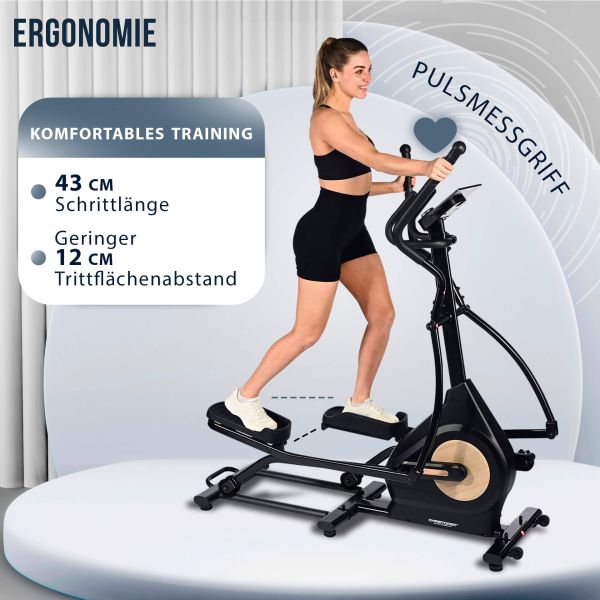 Ellipsentrainer Fit Wheel Pro - Gorilla Sports Schweiz