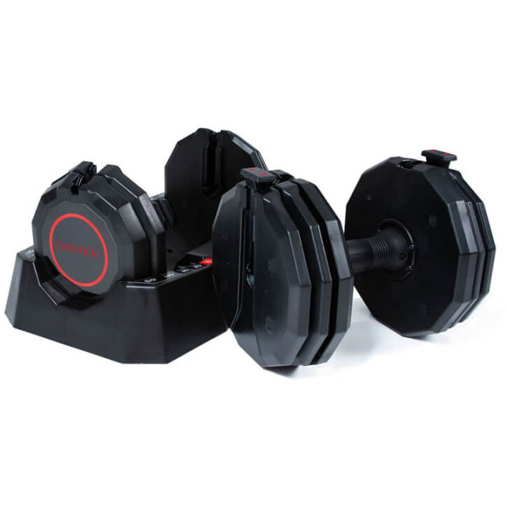 Gymstick Verstellbare Hantel (22.5 kg) - Gorilla Sports Schweiz
