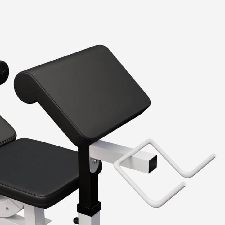 Kraftstation Universal Kunststoff 100 kg weiss - Gorilla Sports Schweiz