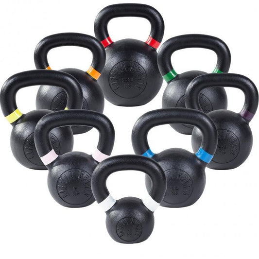 Kettlebell Olympia Schwarz 4-32 KG - Gorilla Sports Schweiz