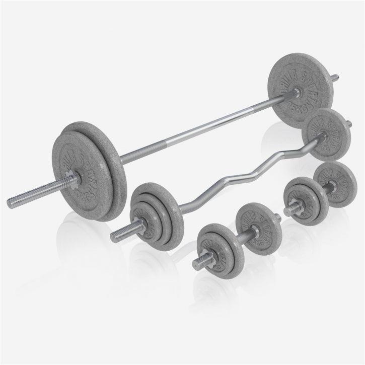 Kraftstation Universal Gusseisen 108 kg - Gorilla Sports Schweiz