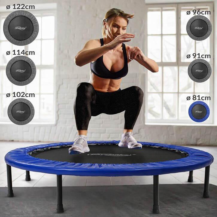 Mini Trampolin in verschiedenen Grössen - Gorilla Sports Schweiz