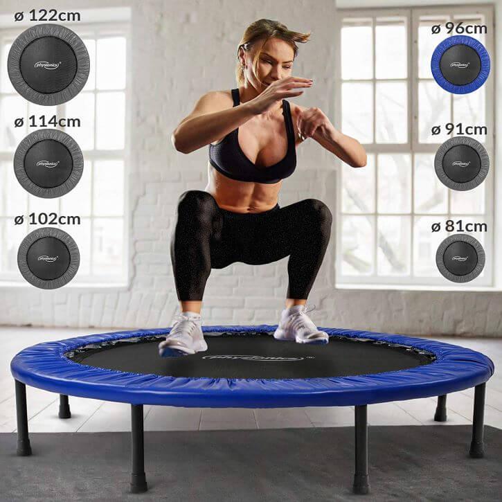 Mini Trampolin in verschiedenen Grössen - Gorilla Sports Schweiz
