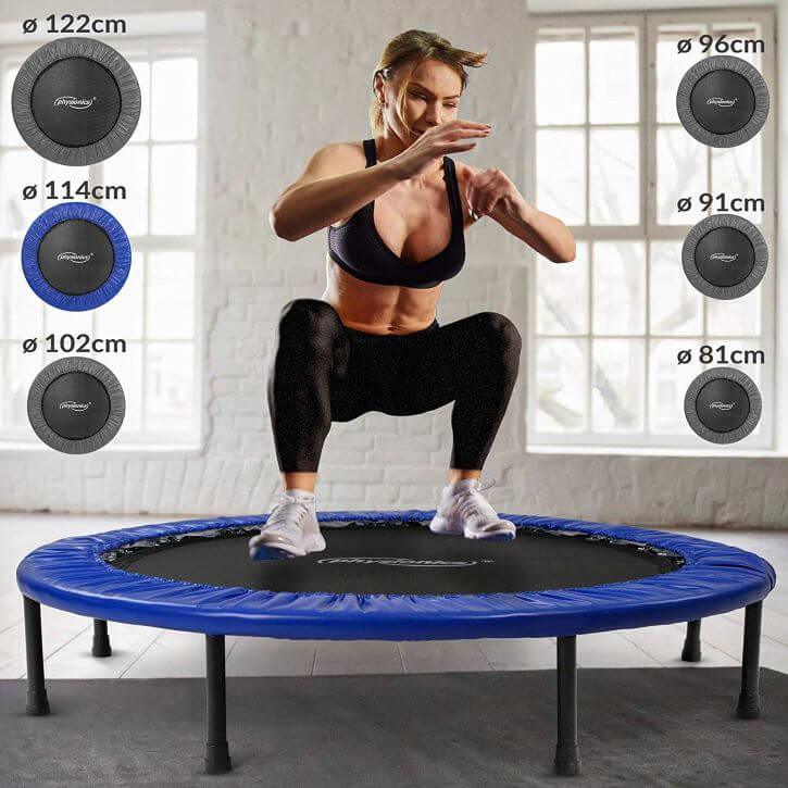 Mini Trampolin in verschiedenen Grössen - Gorilla Sports Schweiz
