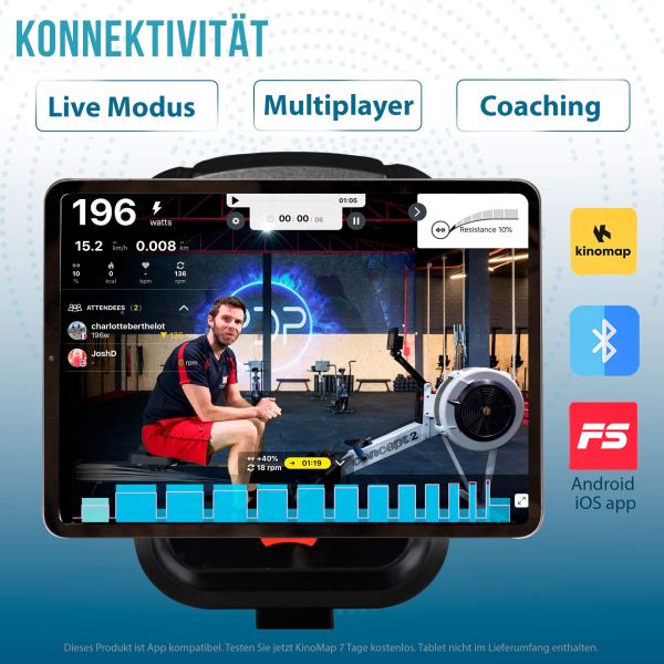 Rudergerät RW 1000 - Gorilla Sports Schweiz