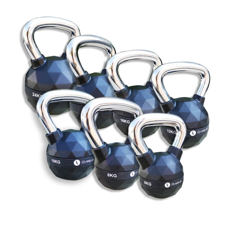 Diamond Kettlebell 6 - 24 KG - Gorilla Sports Schweiz