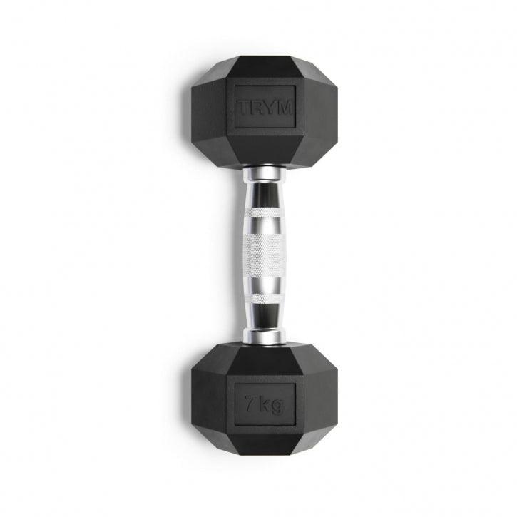 Hex Kurzhantel Gummi - Gorilla Sports Schweiz