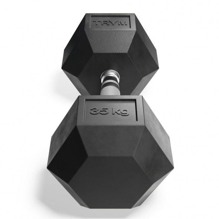 Hex Kurzhantel Gummi - Gorilla Sports Schweiz