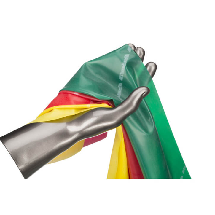 TheraBand Übungsbänder Set 3 x 1.5 m (leicht) - Gorilla Sports Schweiz