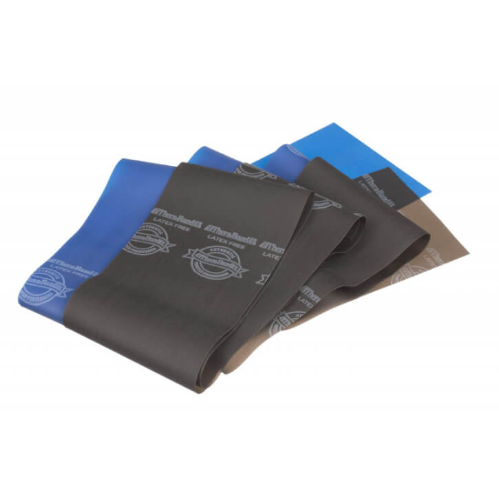 TheraBand Übungsbänder Set 2 x 1.5 m (schwer) - Gorilla Sports Schweiz