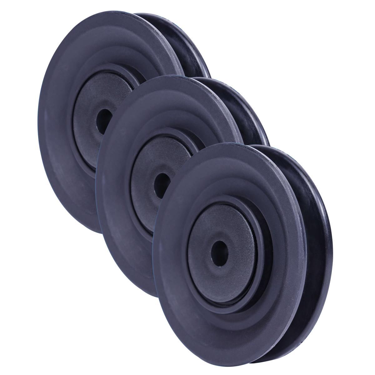 Pulley (Umlenkrolle) 3er Set - Gorilla Sports Schweiz