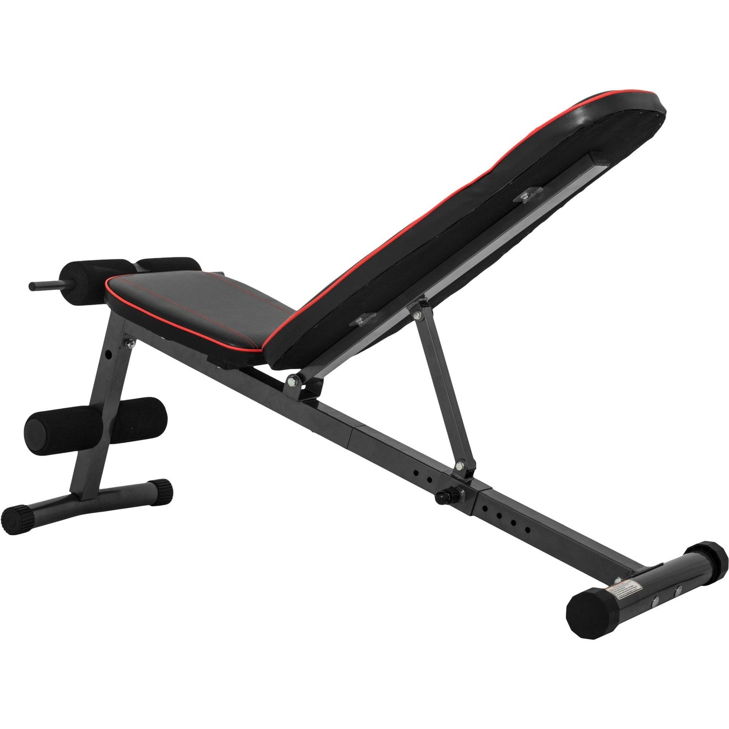 Bauchtrainer Rückentrainer Schwarz/Rot - Gorilla Sports Schweiz