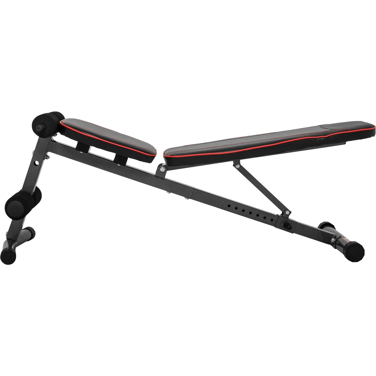 Bauchtrainer Rückentrainer Schwarz/Rot - Gorilla Sports Schweiz