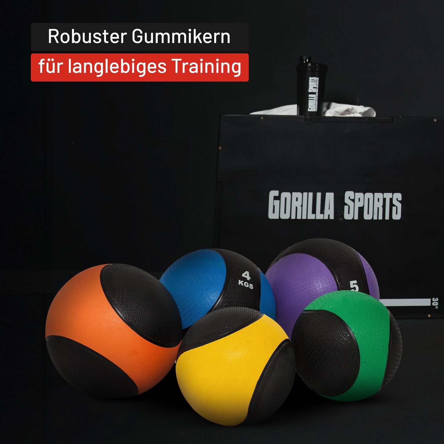 Medizinball 1-10 KG