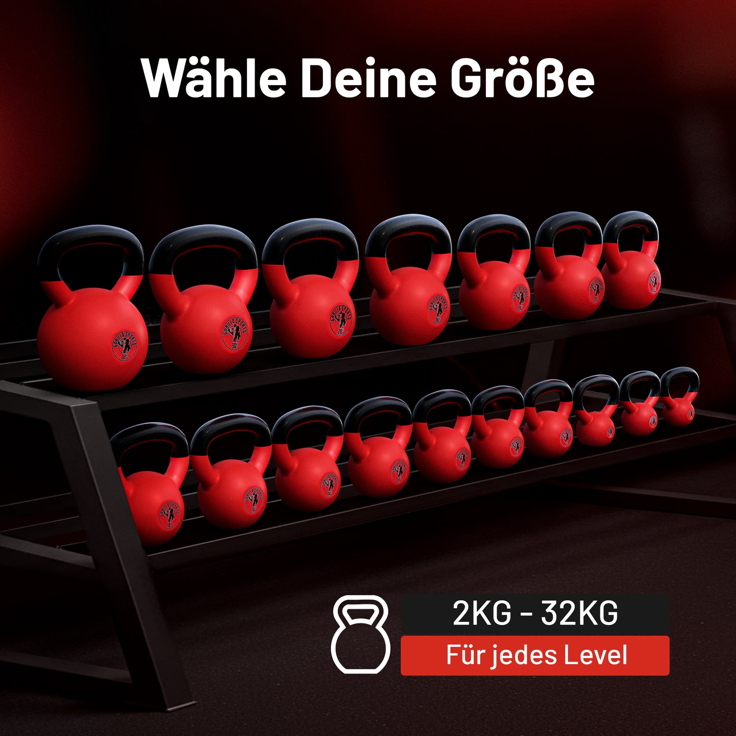 Kettlebell néoprène 2-32 KG 