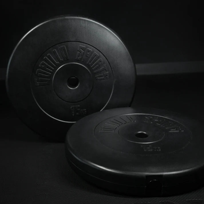 Disques de poids en plastique 1,25-15 KG