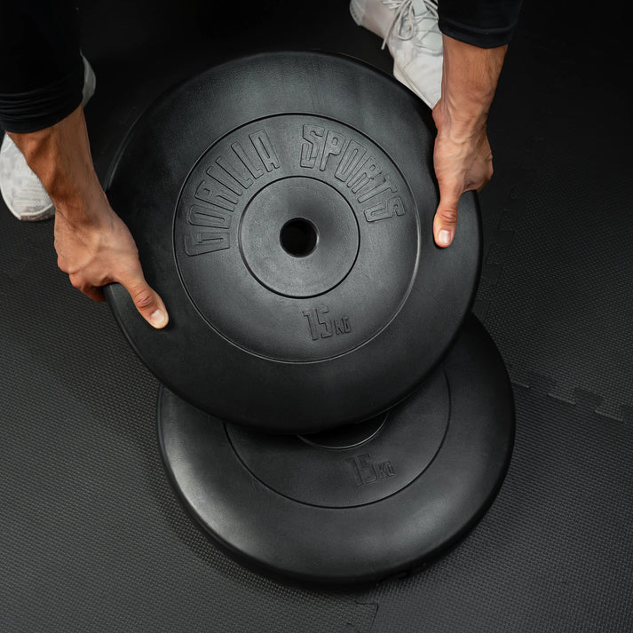 Disques de poids en plastique 1,25-15 KG