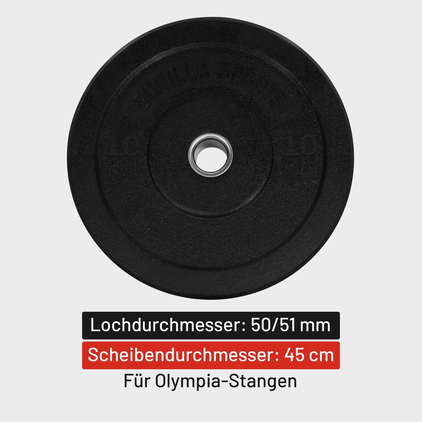 Hi Temp Bumper Plates 5 kg - 25 kg