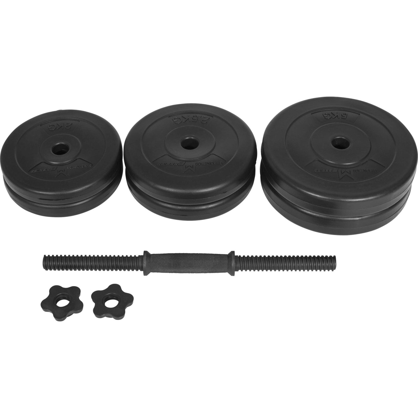 Kurzhantelset Kunststoff 20 kg E-Series - Gorilla Sports Schweiz