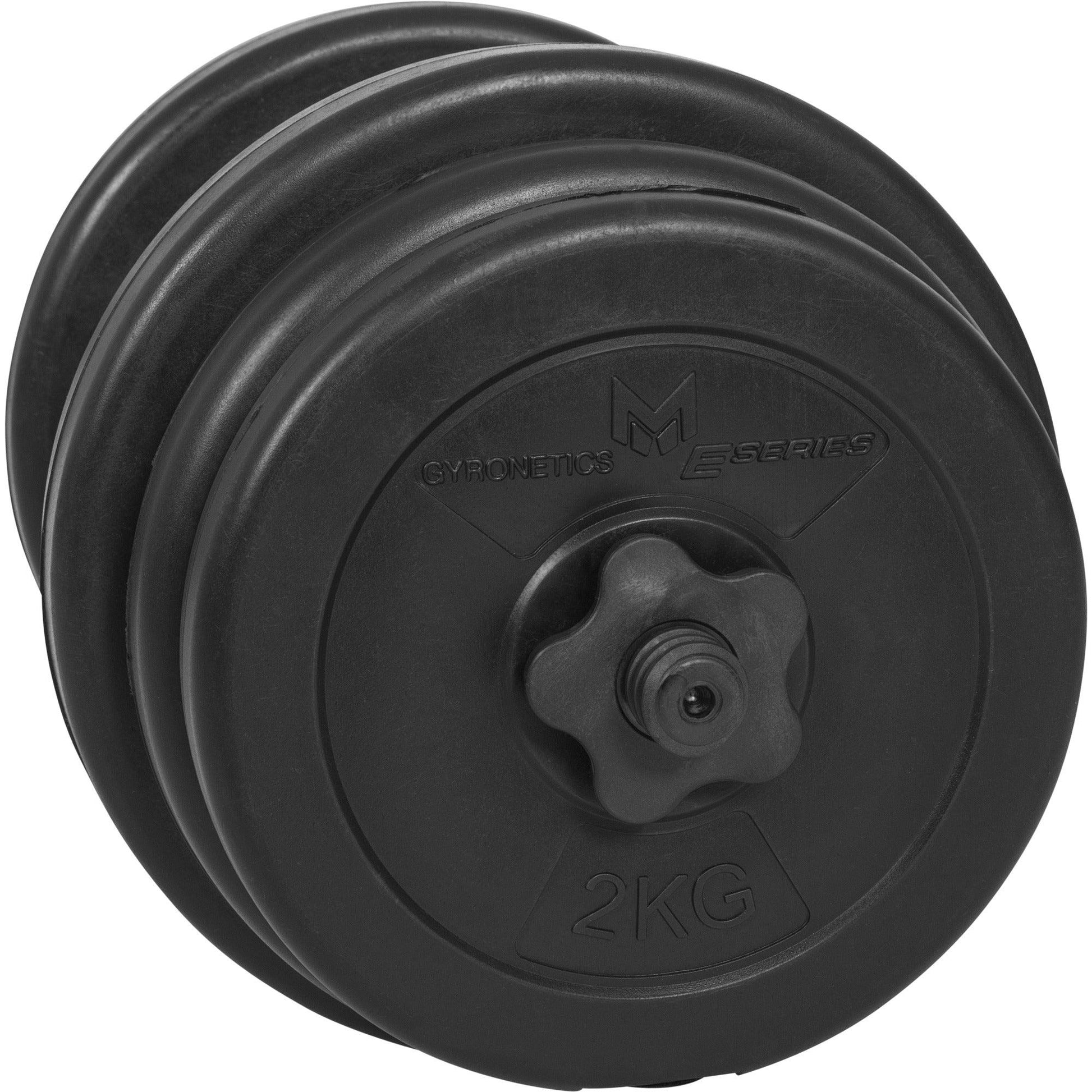 Kurzhantelset Kunststoff 20 kg E-Series - Gorilla Sports Schweiz