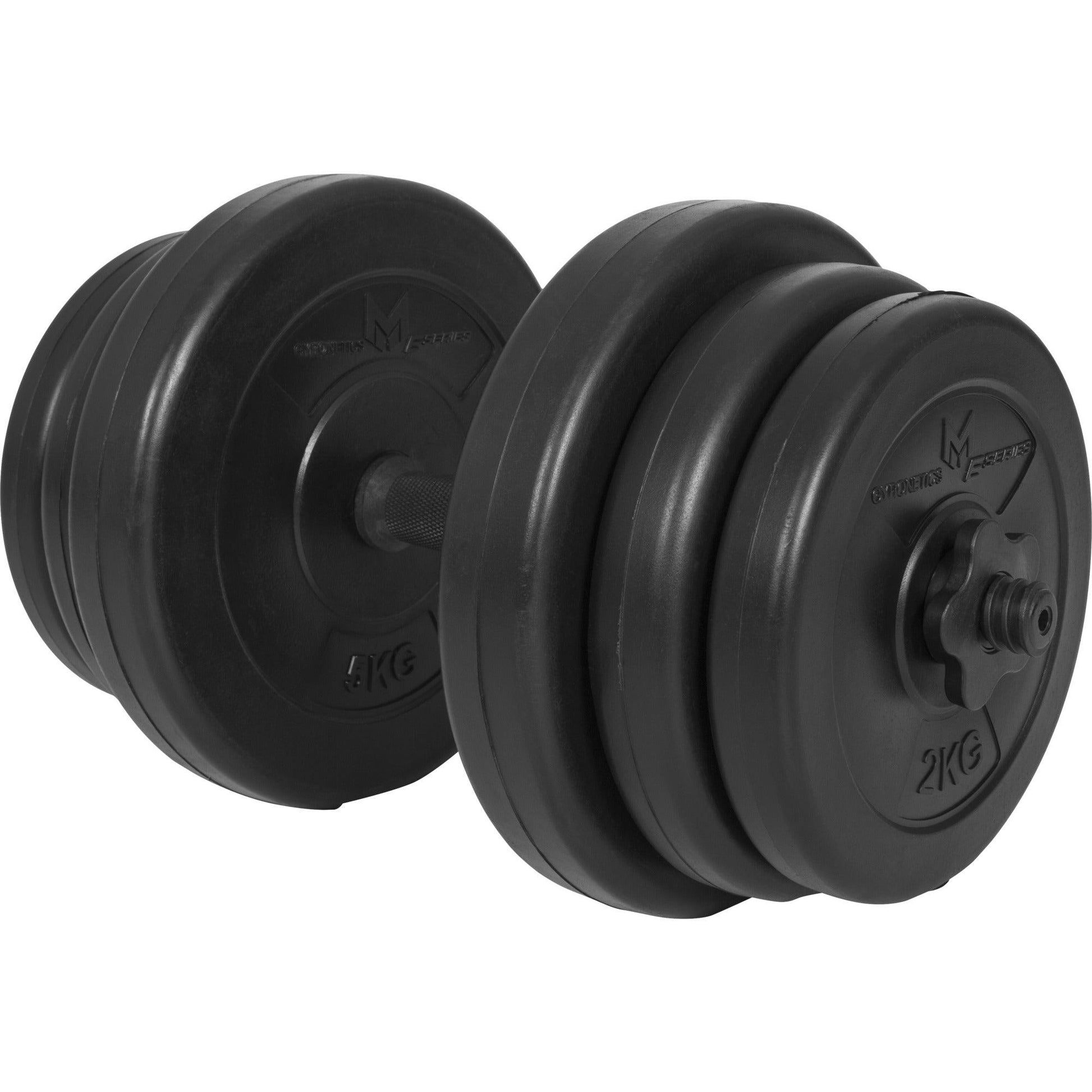 Kurzhantelset Kunststoff 20 kg E-Series - Gorilla Sports Schweiz