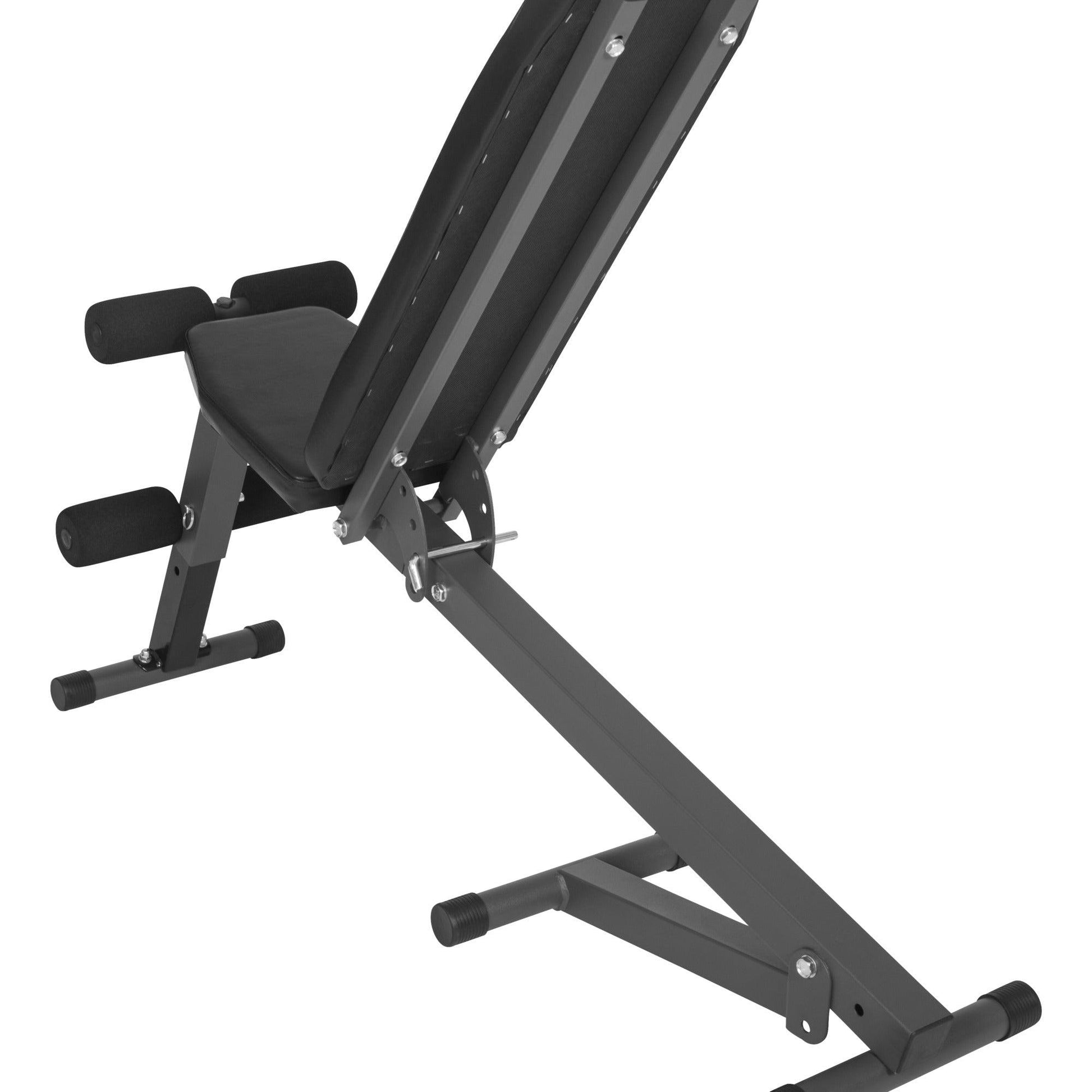 Hantelbank Multi Schrägbank E-Series mit Bauchtrainer - Gorilla Sports Schweiz