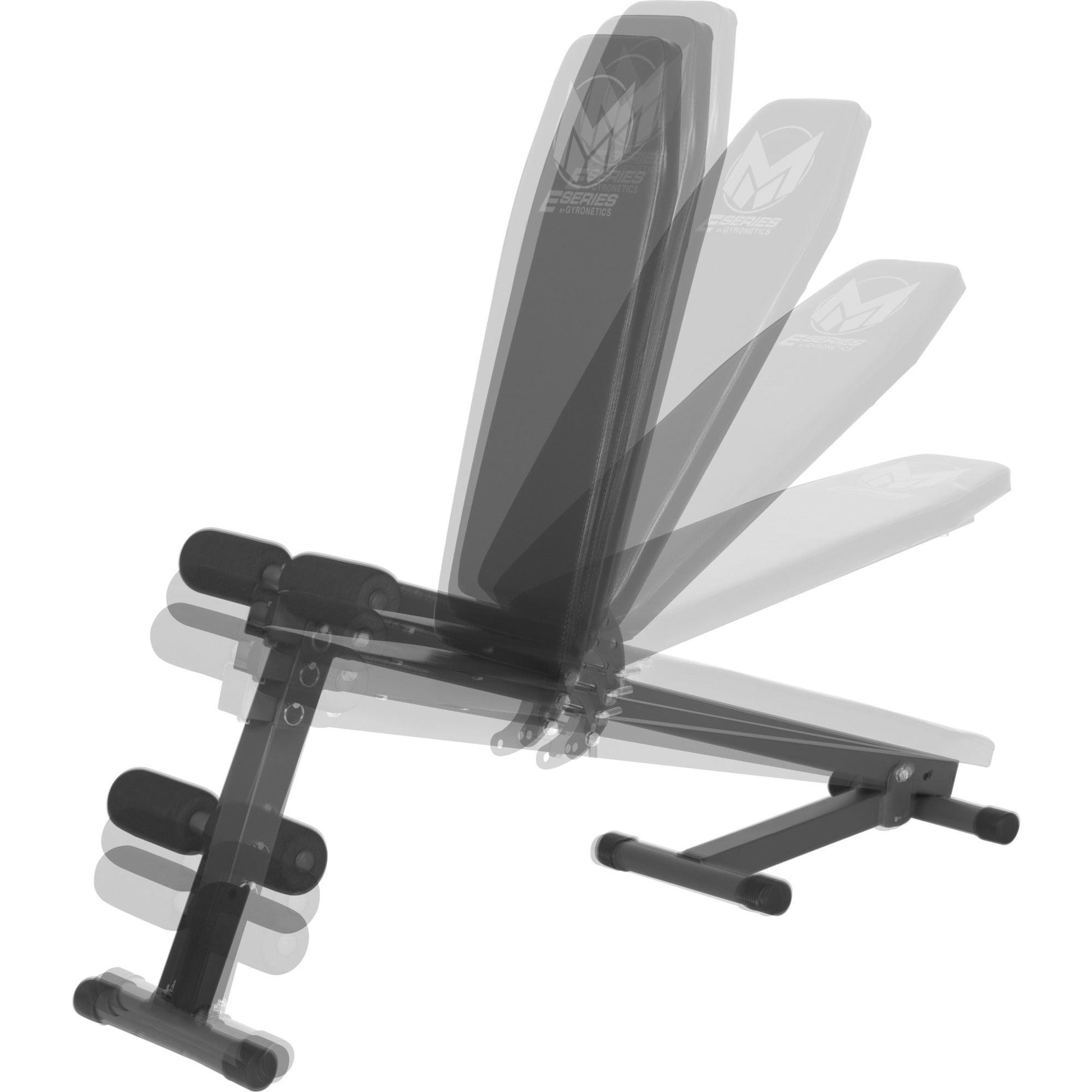 Hantelbank Multi Schrägbank E-Series mit Bauchtrainer - Gorilla Sports Schweiz