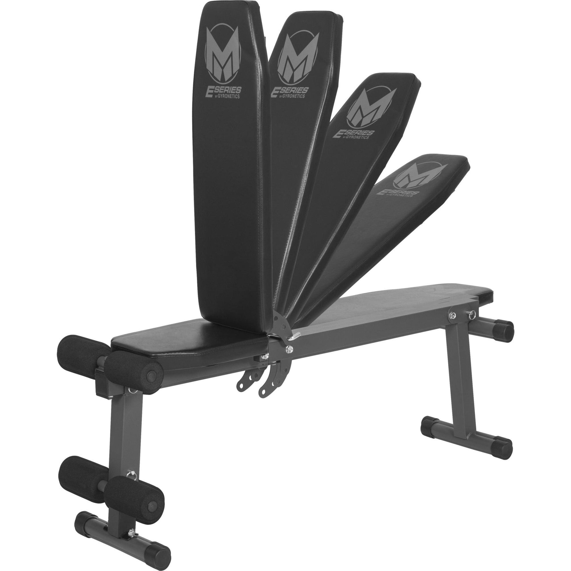 Hantelbank Multi Schrägbank E-Series mit Bauchtrainer - Gorilla Sports Schweiz