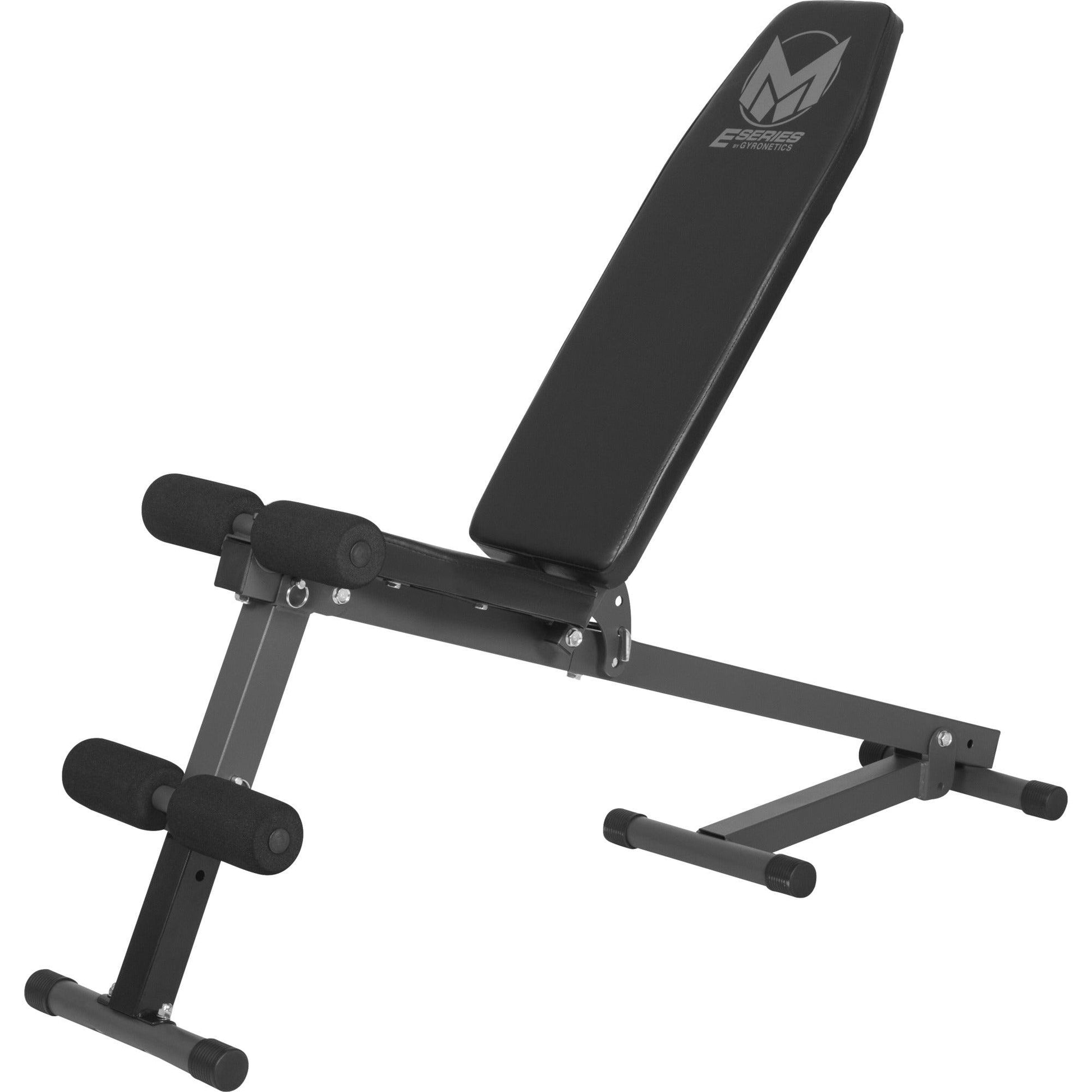 Hantelbank Multi Schrägbank E-Series mit Bauchtrainer - Gorilla Sports Schweiz